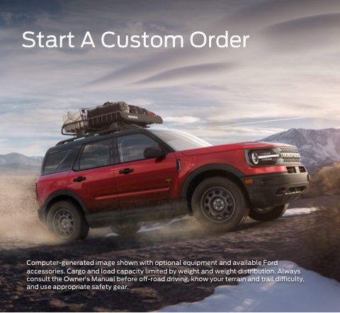 Start a custom order | New Brighton Ford, Inc. in New Brighton MN