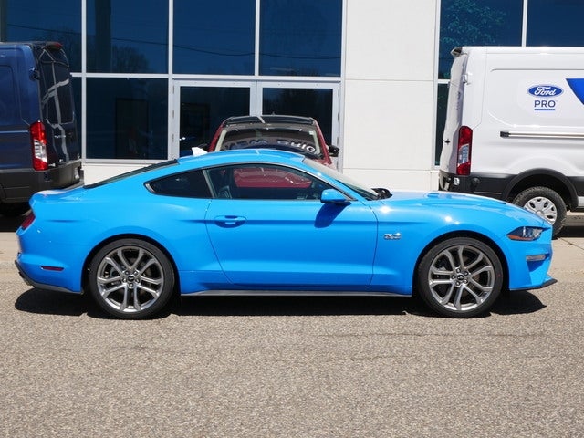 Certified 2022 Ford Mustang GT Premium with VIN 1FA6P8CF4N5144333 for sale in New Brighton, Minnesota