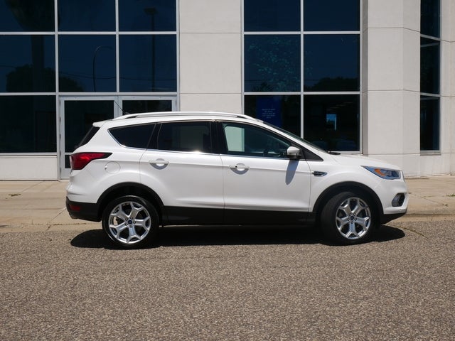 Used 2019 Ford Escape Titanium with VIN 1FMCU9J9XKUC04301 for sale in New Brighton, Minnesota