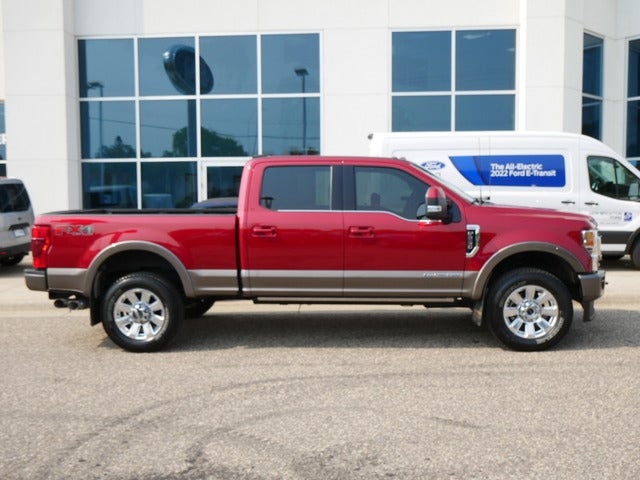Certified 2022 Ford F-250 Super Duty Platinum with VIN 1FT8W2BT3NEC63887 for sale in New Brighton, Minnesota