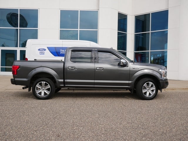Used 2019 Ford F-150 Platinum with VIN 1FTEW1E56KFB31092 for sale in New Brighton, Minnesota