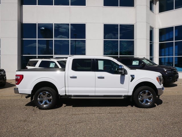 Certified 2023 Ford F-150 Lariat with VIN 1FTFW1E8XPFA33298 for sale in New Brighton, Minnesota