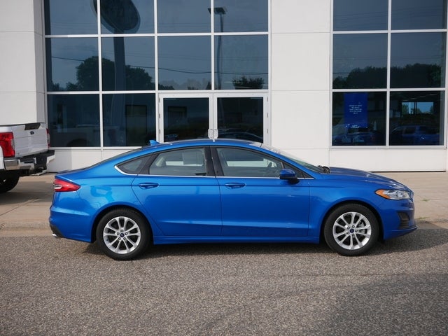Used 2020 Ford Fusion SE with VIN 3FA6P0HD3LR165533 for sale in New Brighton, Minnesota